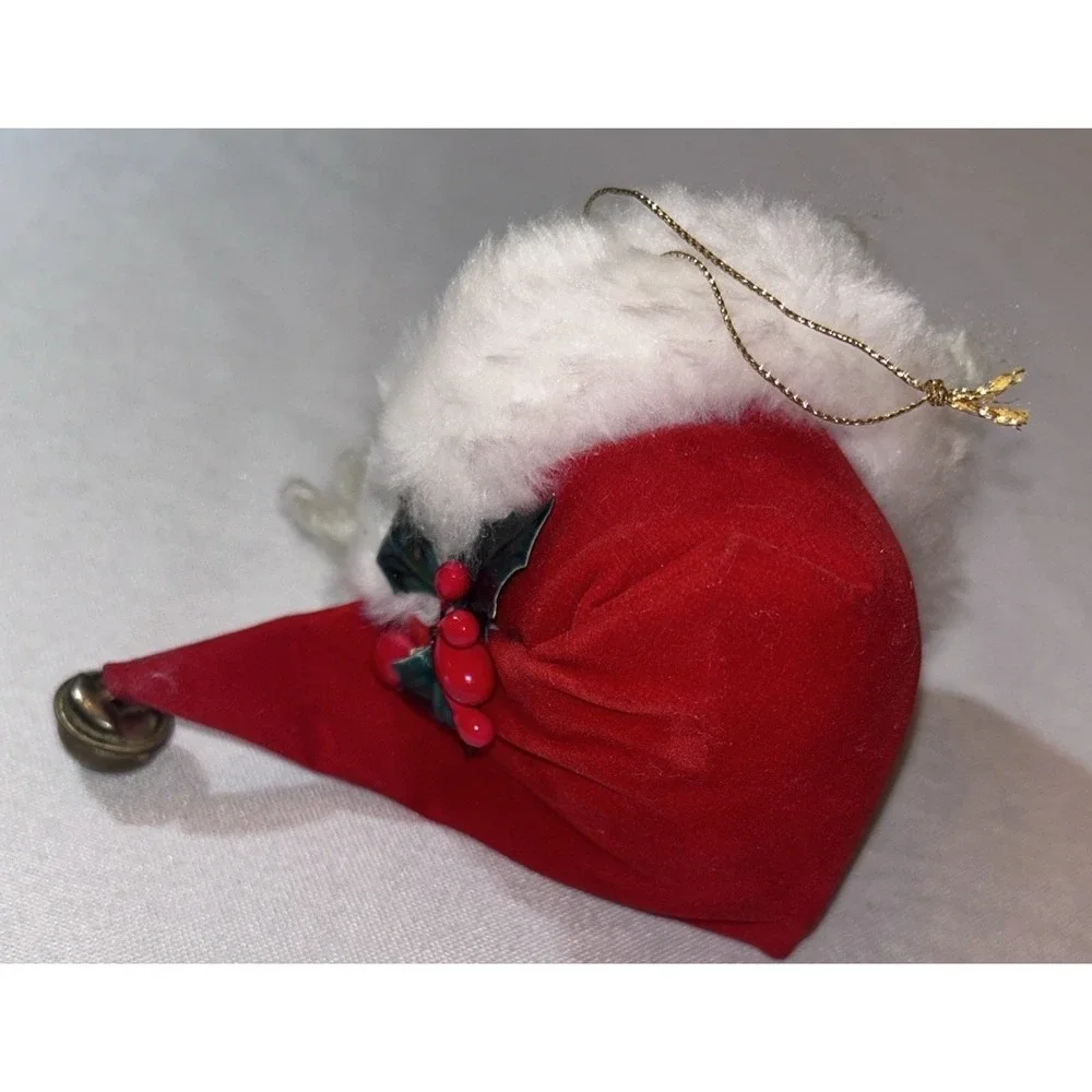 Kurt Adler Santa Claus Head Christmas Ornament 4